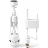 MarkEntegra Universal Ayarlanabilir Klozet Rezervuar Iç Takımı, Tek Basmalı Mekanizma, Sessiz ve Tasarruflu Su Akışı, Yüksek Dayanımlı Abs Gövde, Kolay Montaj, Uzun Ömürlü Kullanım