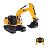 MarkEntegra Uzaktan Kumandalı 40 Mhz Tam Fonksiyonlu Rc Iş Araçları LED Işıklı Kepçeleri, Damperi ve Vinç Hareketlidir (Kule Vinç-Kepçe-Bulldozer-Kamyon) (Kepçe)