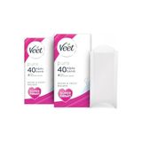 MarkEntegra Veet Pure Hassas Ciltler Için Ağda Bandı, Bacak ve Vücut Bölgesi, 80'li - 41 Delft Blue