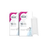 MarkEntegra Veet Pure Hipoalerjenik Bikini & Koltuk Altı Ağda Bandı, (2 x 16 Adet) - 41 Delft Blue