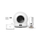 MarkEntegra Xenon Smart Akıllı Otomatik Kedi Tuvaleti (Kamerasız) Çelik Köpek Kabı Besleme Kasesi (Kameralı) Su Pınarı Sebili ve Yedek Filtre (4 Adet) Evcil Hayvan 4'lü Pet Ürünleri Başlangıç Seti