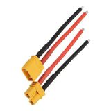 MarkEntegra XT90 Erkek Dişi Lipo Pil Şarj Kablosu 15 cm 2,5mm Siaf Silikon Kablolu