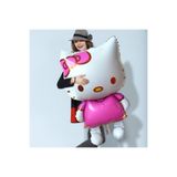 Market66 116cm Dev Büyük Folyo Balon Hello Kitty Genç Kız Çocuk Balonu