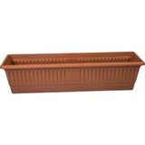 Marketonya 3 'lü Hak Plastik No3 Uzun Balkon Saksısı Sebze Saksı Çiçek Saksı - 3 Adet - 17*18*70 cm