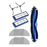 Marketto Anker L70 Akıllı Robot Süpürge Uyumlu Yedek Seti, 7 Parça, Ana Fırça, Yan Fırça, Hepa Filtre, Mop Bezi
