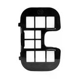 Marketto Fakir Ile Uyumlu Veyron Basic Uyumlu Süpürge Çıkış Hepa Filtresi Siyah