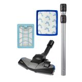 Marketto Philips FC 9744 PowerPro Expert Uyumlu Süpürge Borusu, Başlığı ve Hepa Filtre 4'lü Seti