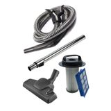 Marketto Philips ile Uyumlu FC 9204 Marathon Süpürge Çelik Telli Hortum Filtre Seti 5'li Paket