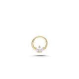 Markiz Lotus Çiçeği Helix Piercing