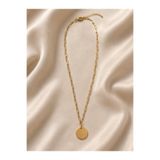 Markiz Takı Gold Çelik Kolye 50 cm