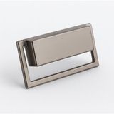 Marko Soft Füme Metal Gömme Mobilya Kulp Modern Dolap ve Çekmece Dayanıklı Dekoratif Kulplar - 1