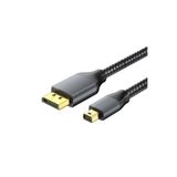 Markofist Mini DisplayPort to DisplayPort Kablo 2m, 8K 60Hz, DP 2.1, 40Gbps (LEVELS-AVC50-2M)