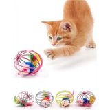 Markport Hareketli Kedi Oyuncağı Tüylü Fare Kafes