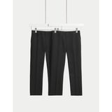 Marks & Spencer 2'li Regular Okul Pantolonu (2–18 Yaş) - Siyah - -- - 7 - 8 Yaş