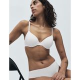 Marks & Spencer Body Invisibles Demi Cup Sütyen - 90B - Beyaz