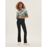 Marks & Spencer Bootcut Streç Jean Pantolon - 36/SHT - -- - Siyah Mix