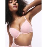 Marks & Spencer Dantelli Push‑Up Sütyen - 80D - Pembe