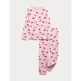Marks & Spencer Hello Kitty Polar Pijama Takımı (1-16 Yaş) - Pembe Mix - 7 - 8 Yaş
