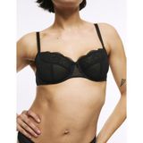 Marks & Spencer Jasmine Dantelli Destekli Sütyen - 90B - Siyah