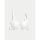 Marks & Spencer Jasmine Dantelli Push‑up Sütyen - 80B - Beyaz