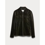 Marks & Spencer Kadife Trucker Ceket - Yeşil - -- - SREG