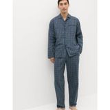 Marks & Spencer Klasik Ekose Pijama Takımı - Mavi Mix
