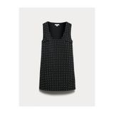 Marks & Spencer Payetli Mini Shift Elbise