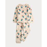 Marks & Spencer Polar Paddington Desenli Pijama Takımı (1-8 Yaş) - Bej - 3 - 4 Yaş