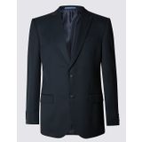 Marks & Spencer Regular Fit Lacivert Erkek Ceket