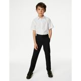 Marks & Spencer Regular Fit Okul Pantolonu (2-16 Yaş) - Siyah - 6 - 7 Yaş - --