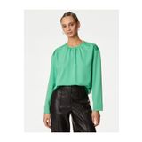 Marks & Spencer Regular Fit Uzun Kollu Bluz