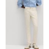 Marks & Spencer Slim Fit Streç Jean Pantolon - Krem - 34 / 31