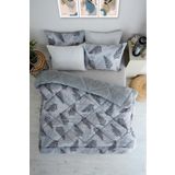MARLA HOME Palm Baklava Desen Çift Kişilik Uyku Seti