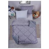 MARLA HOME Star Desenli Tek Kişilik Çift Taraflı Welsoft Uyku Seti Wellsoft Battaniye Pofuduk Yumuşak Uyku Seti