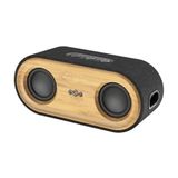 Marley Get Together 2 mini taşınabilir Bluetooth hoparlör. Sürdürülebilir malzemelerden yapılmış kablosuz seyahat hoparlörü, 15 saat çalma süresi, mikrofon, 20 W dış mekan hoparlörü