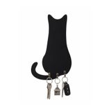 MARLITH HOME Kedi Temalı Ahşap Anahtar Askısı Ev Giriş Dekoru