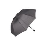 Marlux M21MAR077R002 Siyah Gri Ekose Unisex Yarasa Tip Kırılmaz Şemsiye