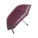 Marlux M21MAR107R003 Bordo Dantelli Kadın Şemsiye