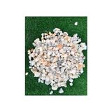 Marmara Avm 1 kg Renkli Dolomit Çakıl Taşı, 0,5-1 Cm; Bahçe, Akvaryum ve Dere Dekoru - 10 x 10 cm - Çok Renkli
