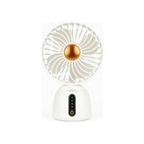 Marmara Avm 360 ° Ayarlanabilir Gövde Vantilatör, HP-F07 USB Şarjlı Sessiz Masaüstü Mini Fan - Çok Renkli