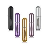 Marmara Avm 5 Adet 5 ml Parfüm Spreyi; Doldurulabilir Parfüm Şişesi, Taşınabilir Sprey, Seyahat Için, Mini Taşınabilir Sprey Şişesi, Cep Spreyi, Altın, Mor, Pembe, Siyah, (ZM-123) - Renkli