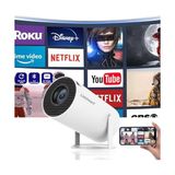 Marmara Avm 5g Wifi Projektör; 4K Destek, 130 '' Ekranlı 5.0 Bluetooth Hoparlör, Otomatik Keystone Düzeltme, Android/ios/windows/tv Stick/hdmı/usb/ses 3.5 ile Uyumlu - Çok Renkli