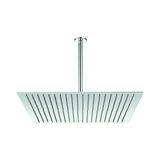 Marmara Avm Ankastre Duş Başlığı Borulu Kare Slim Metal 50X50 cm Tavandan KDB101-KTD111 - 10 x 10 cm
