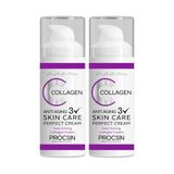 Marmara Avm Anti-Aging Etkili Collagen Krem, Yaşlanma & Kırışıklık Karşıtı, Cilt Sıkılaştırıcı & Yenileyici, Günlük Bakım, 50 ml (2 Paketi)