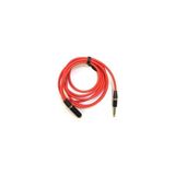Marmara Avm Kulaklık, Deste Elektronik 4 Boğum 3.5 mm Uzatma Kablosu 1.2m Kırmızı Kulaklık Uzatma Kablosu 1 - 10 cm - Standart
