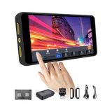 Marmara Avm Pt5 Iı Dokunmatik Kamera Alan Monitör 5 "4K30P Giriş/çıkış Geniş Renk Gamı Yeni Peaking 3D Lut Video Assist Luma Rgb Dalga Formu Dslr Için - Çok Renkli