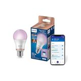 Marmara Avm Smart Lighting LED Ampul A60 E27 100W Eşdeğer Rgb - Google Home, Alexa, Homekit ve Matter Uyumlu - Çok Renkli