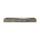 Marmara Avm TEG1016G 16 Bağlantı Noktalı Gigabit Ethernet Anahtarı, Sağlam Metal, Fansız, Yönetilmeyen - Çok Renkli