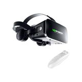 Marmara Avm Vrpark J50 Bluetooth Kulaklıklı 3D Sanal Gerçeklik Gözlüğü+ Vr Kablosuz Bluetooth KUMANDA-AL4754 - Çok Renkli