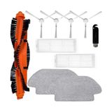Marmara Avm Xiaomi Mi Robot Vacuum Mop 2s, Paspas Pro, Paspas P, STYJ02YM, S12 ve S10 Eu Için 1 Ana Fırça, 2 Hepa Filtre, 2 Mop ve 4 Yan Fırça - 1 Adet